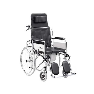 MEDE-MOVE Foldable Commode Wheelchair